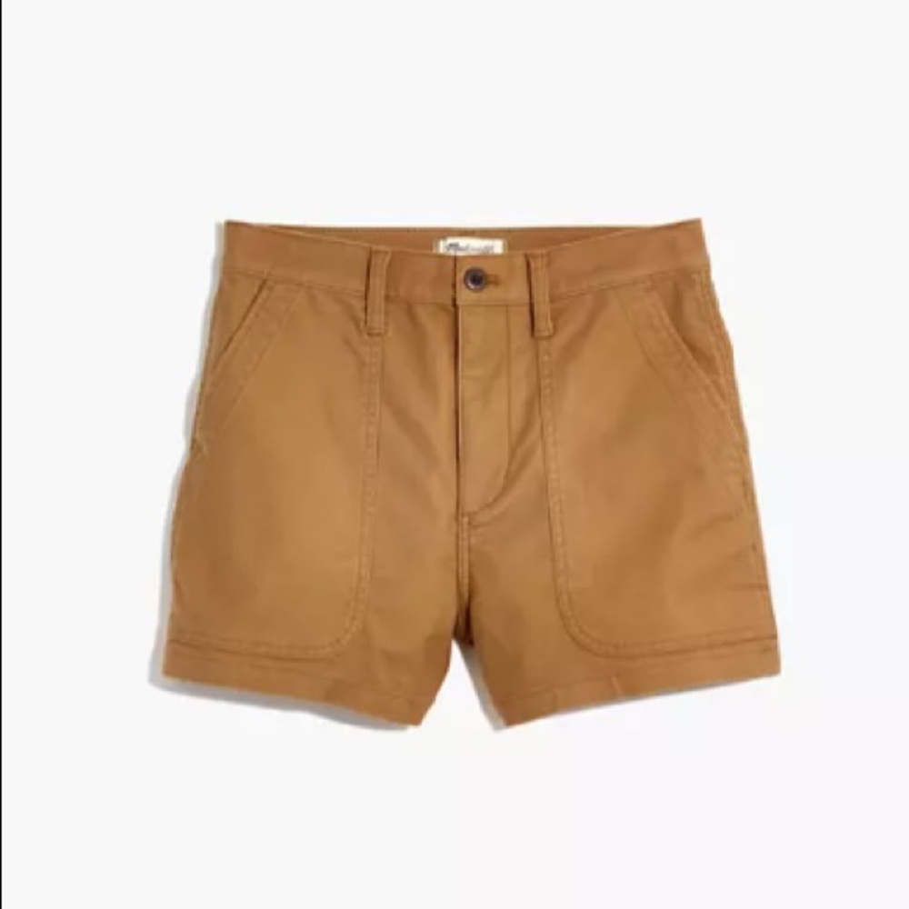 Madewell Dark Khaki Shorts Sz S